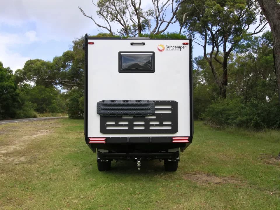 Suncamper Sherwood Conqueror 3.0 rear exterior