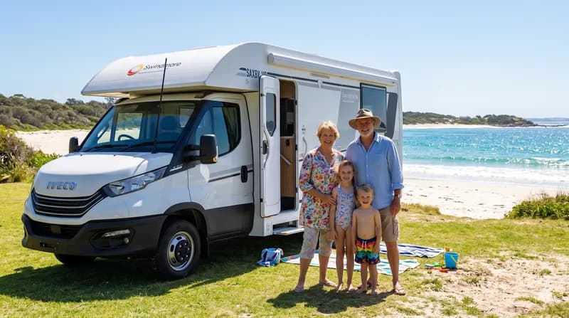 Suncamper Saxby range — Mid-Size Touring motorhomes