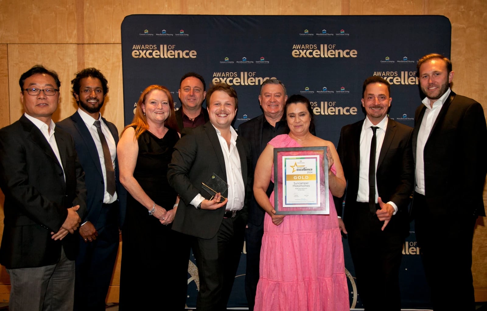 Suncamper Wins Gold at the 2024 CCIA NSW Awards of Excellence