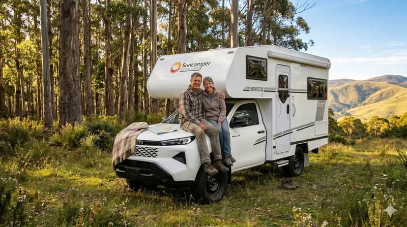 Suncamper Sherwood range — Compact Adventure motorhomes