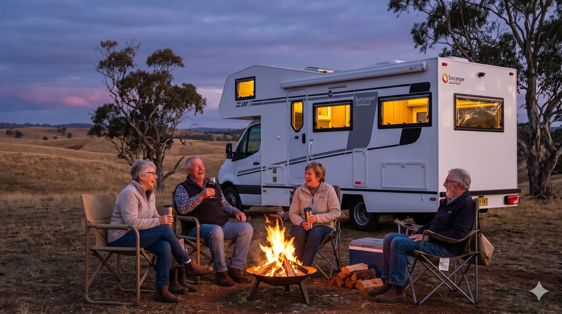 Suncamper Saxby F-2 motorhome — mid-page banner